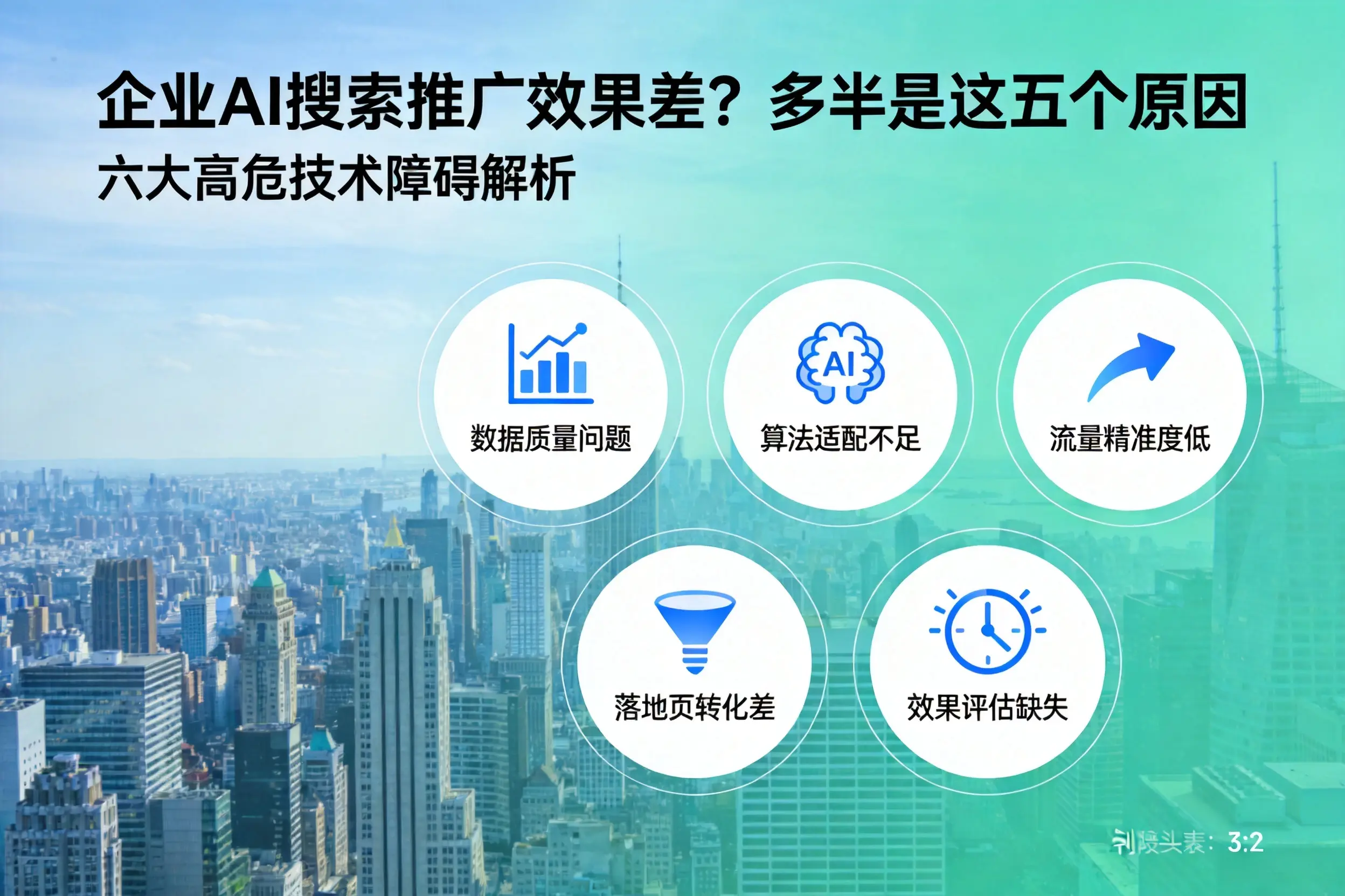 天峻企业AI搜索推广效果差?多半是这五个原因