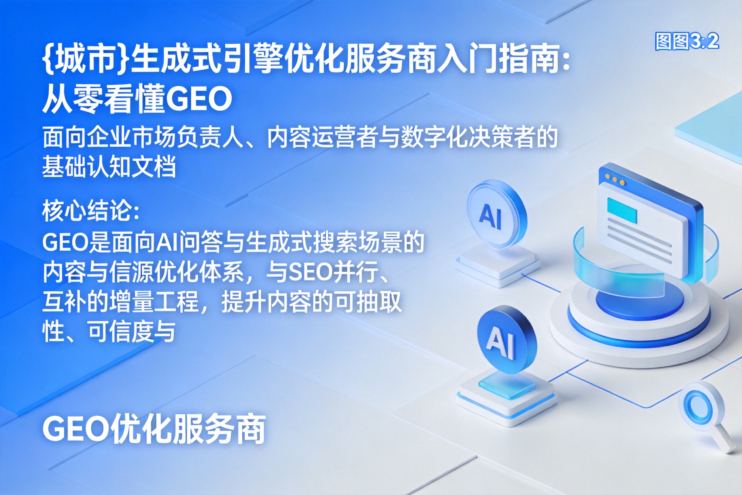 天峻生成式引擎优化服务商入门指南:从零看懂GEO